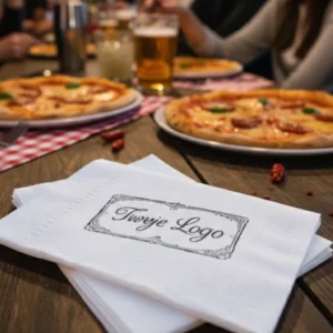 Serwetki składane 33x33 cm 1/4