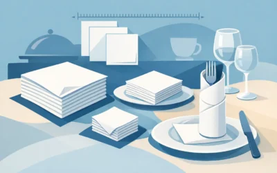 Jak dobrać format serwetek gastronomicznych