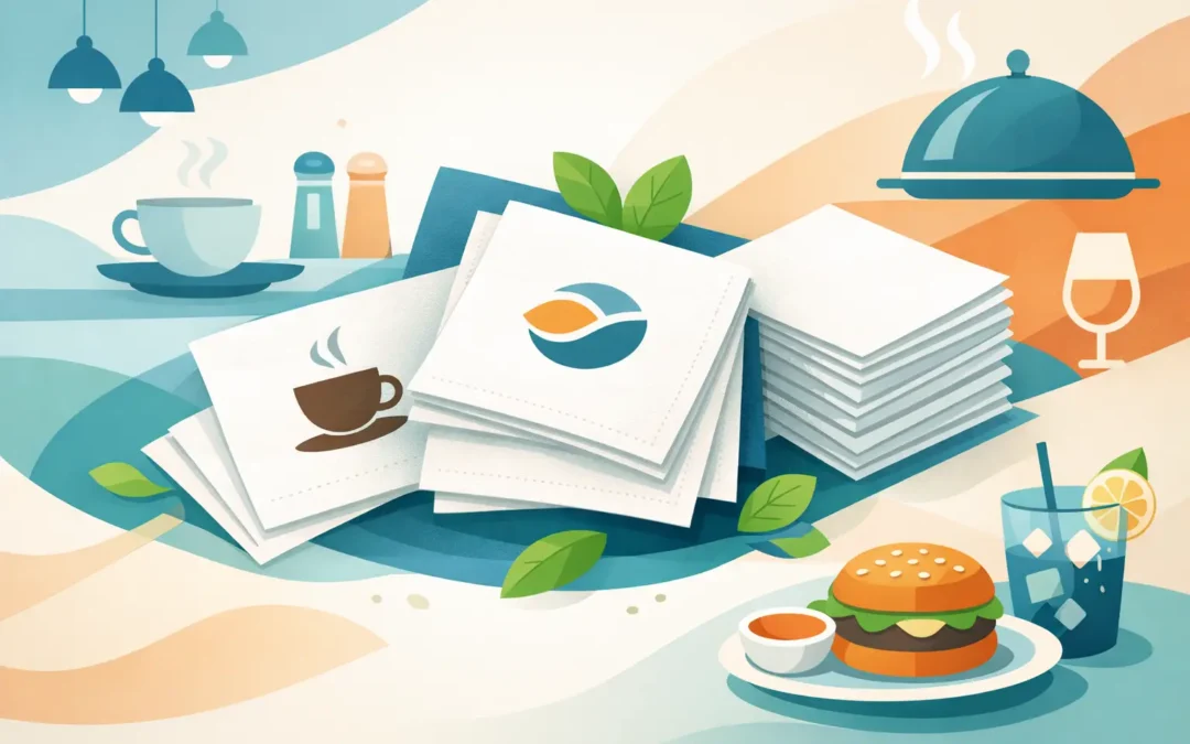 Serwetki reklamowe dla lokali gastronomicznych
