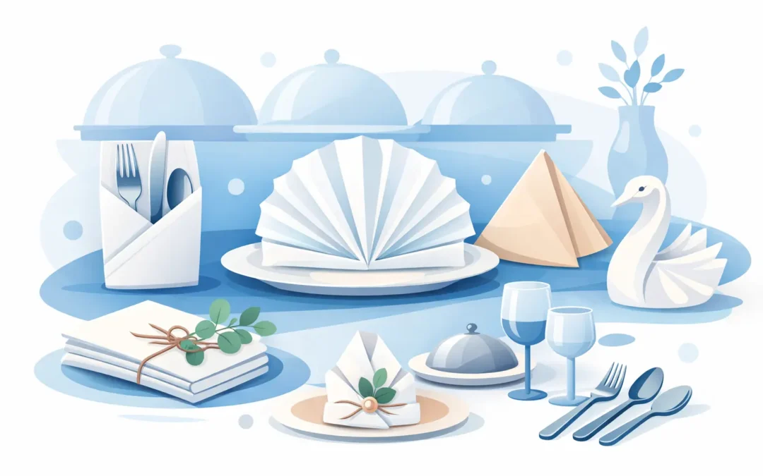 Jak przygotować serwetki dla cateringu?