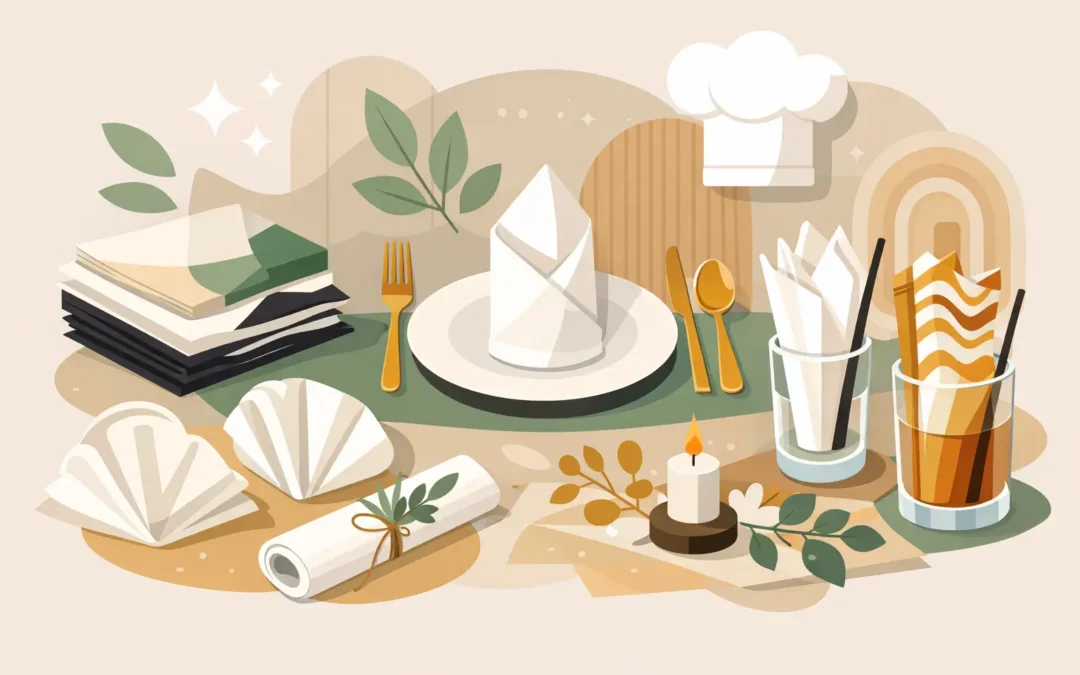 Trendy w serwetkach gastronomicznych 2025